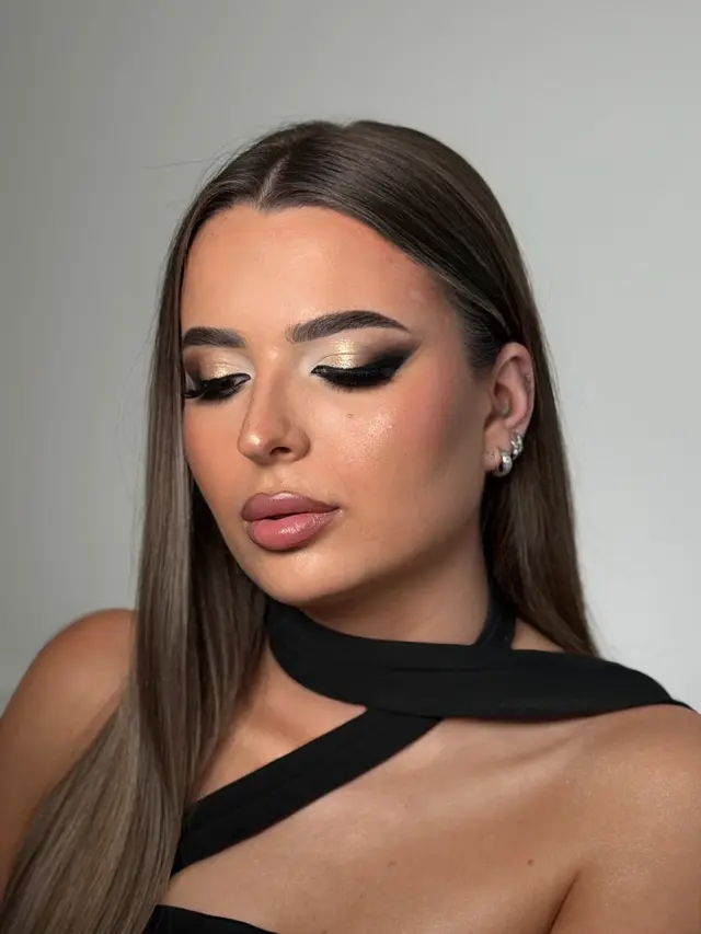 Zlaté oči — líčenie na stužkovú, Juliére Beauty